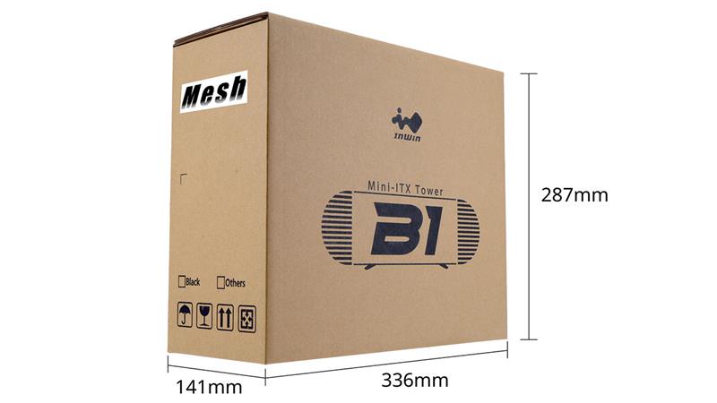 InWin B1 MESH, PSU 200W GOLD included, Mini ITX InWin B1 MESH, PSU 200W GOLD included, Mini ITX