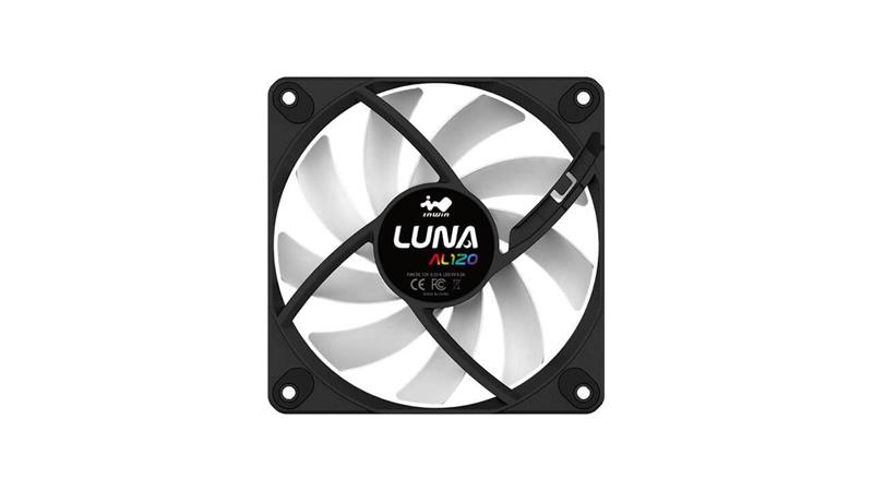 InWin Case fan Luna AL120, 120mm, ARGB, Black (Triple pack+ ARGB Controler) InWin Case fan Luna AL120, 120mm, ARGB, Black (Triple pack+ ARGB Controler)