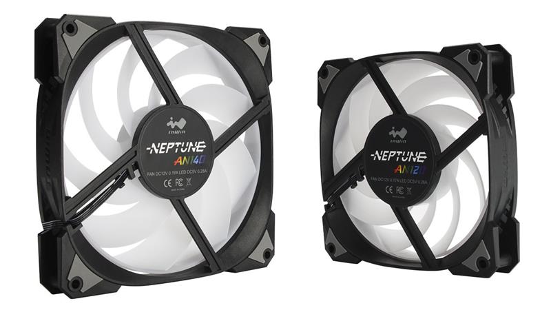 InWin Case fan Neptune AN140, 140mm, ARGB, Black (Triple pack+ Extension cables) InWin Case fan Neptune AN140, 140mm, ARGB, Black (Triple pack+ Extension cables)