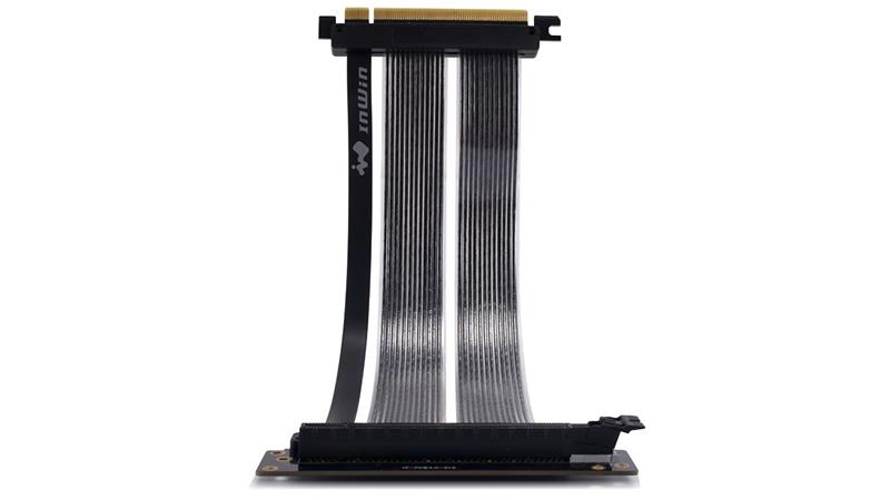 InWin PCI-E 4.0x16 Riser Cable & Bracket (Vertically Mount GPU Adapter) InWin PCI-E 4.0x16 Riser Cable & Bracket (Vertically Mount GPU Adapter)