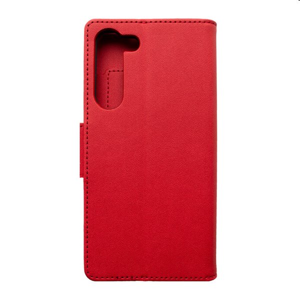 MobilNET Knížkové pouzdro pro Samsung Galaxy S23, červený MobilNET Knížkové pouzdro pro Samsung Galaxy S23, červený