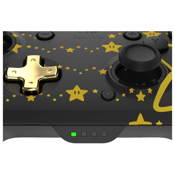 PDP bezdrátový ovladač pro Nintendo Switch Rematch GLOW, Super Stars, Glow in the Dark PDP bezdrátový ovladač pro Nintendo Switch Rematch GLOW, Super Stars, Glow in the Dark