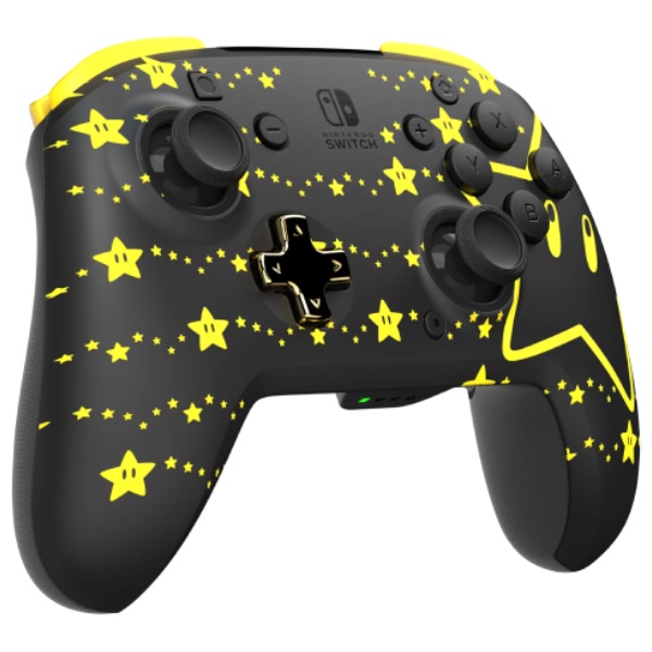 PDP bezdrátový ovladač pro Nintendo Switch Rematch GLOW, Super Stars, Glow in the Dark PDP bezdrátový ovladač pro Nintendo Switch Rematch GLOW, Super Stars, Glow in the Dark