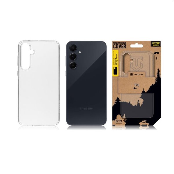Pouzdro Tactical TPU pro Samsung Galaxy A55 5G, transparentní Pouzdro Tactical TPU pro Samsung Galaxy A55 5G, transparentní