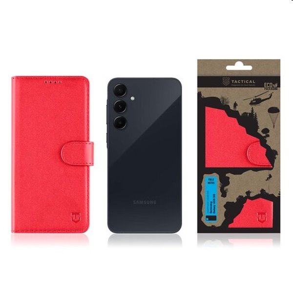 Tactical Field Notes pro Samsung Galaxy A55 5G, červené