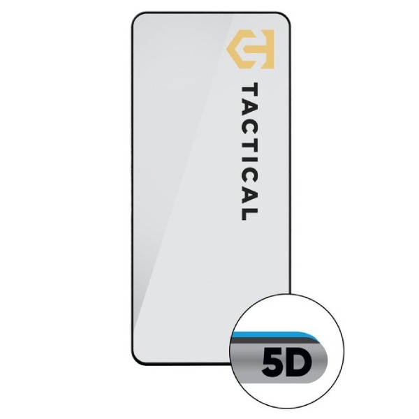 Tactical Ochranné sklo Shield 5D pro Infinix Hot 40i, černé
