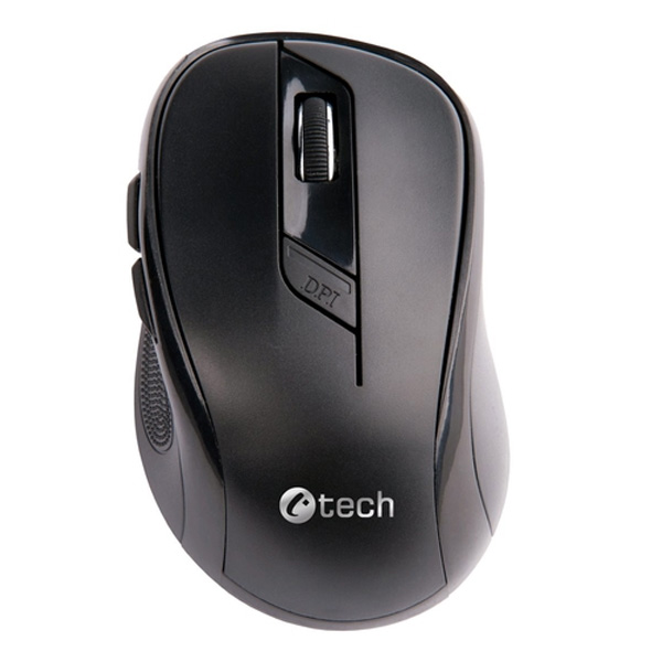 Bezdrátová myš C-Tech WLM-02, USB, 1600 dpi, černá Bezdrátová myš C-Tech WLM-02, USB, 1600 dpi, černá