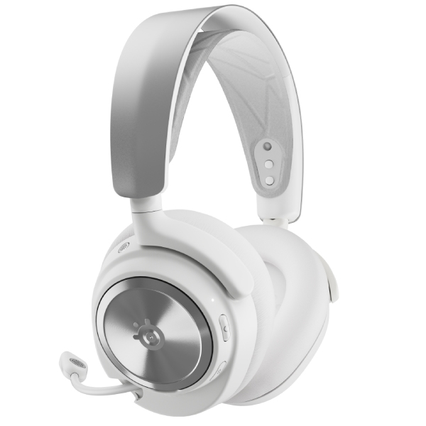 Bezdrátové sluchátka SteelSeries Arctis Nova Pro Wireless, bílá Bezdrátové sluchátka SteelSeries Arctis Nova Pro Wireless, bílá