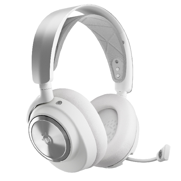 Bezdrátové sluchátka SteelSeries Arctis Nova Pro Wireless, bílá Bezdrátové sluchátka SteelSeries Arctis Nova Pro Wireless, bílá