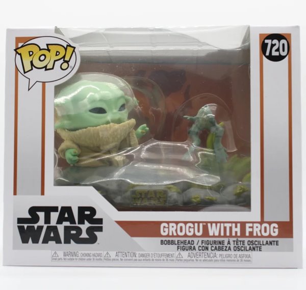 POP! Grogu with Frog (Star Wars The Mandalorian) Deluxe Edition POP! Grogu with Frog (Star Wars The Mandalorian) Deluxe Edition