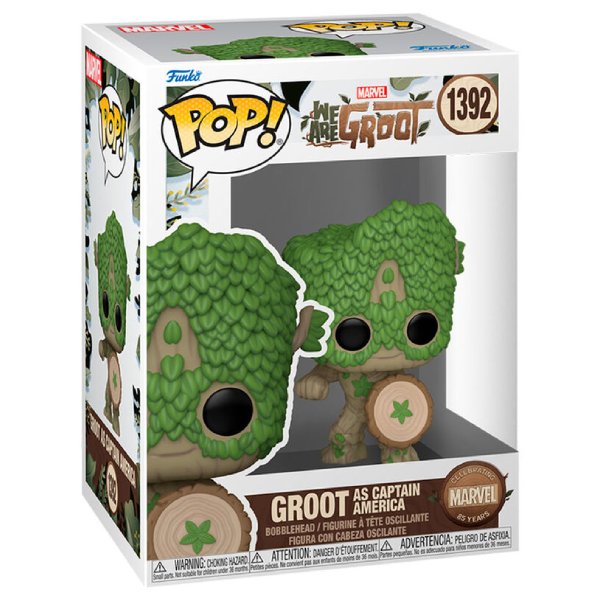 POP! Groot as Captain America (We are Groot) POP! Groot as Captain America (We are Groot)