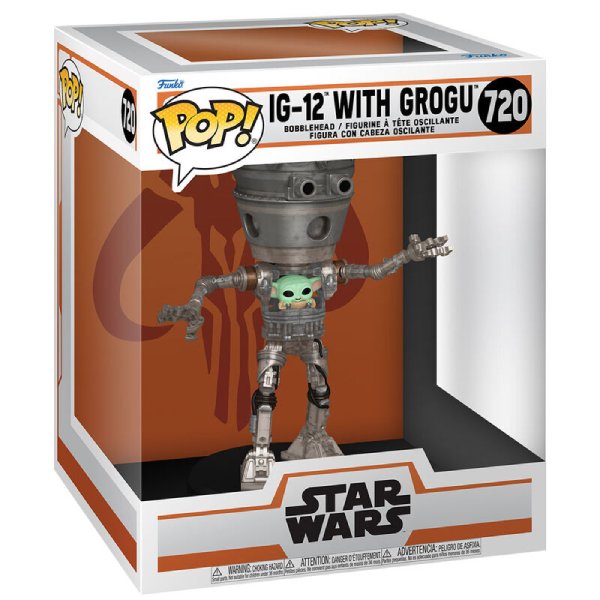 POP! IG-12 with Grogu (Star Wars) POP! IG-12 with Grogu (Star Wars)