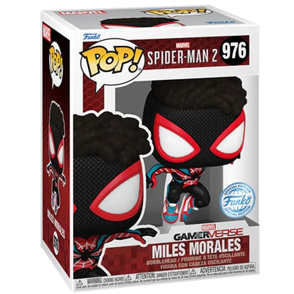 POP! Spider Man Miles Morales (Evolved Suit) (Marvel) Special Edition POP! Spider Man Miles Morales (Evolved Suit) (Marvel) Special Edition