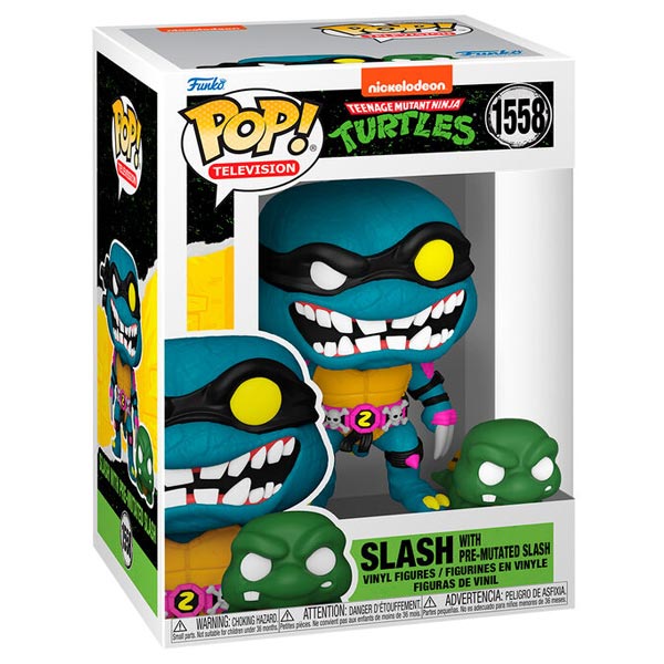 POP! TV: Slash and Pre Mutated Slash (Teenage Mutant Ninja Turtles) POP! TV: Slash and Pre Mutated Slash (Teenage Mutant Ninja Turtles)