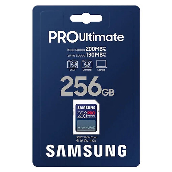 Samsung SDXC 256GB PRO ULTIMATE Samsung SDXC 256GB PRO ULTIMATE