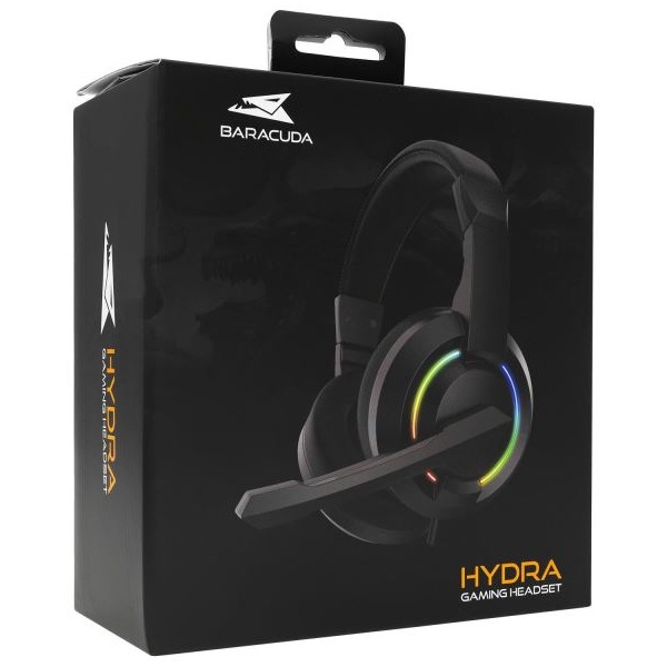 Baracuda Herní sluchátka HYDRA pro PC, černé Baracuda Herní sluchátka HYDRA pro PC, černé