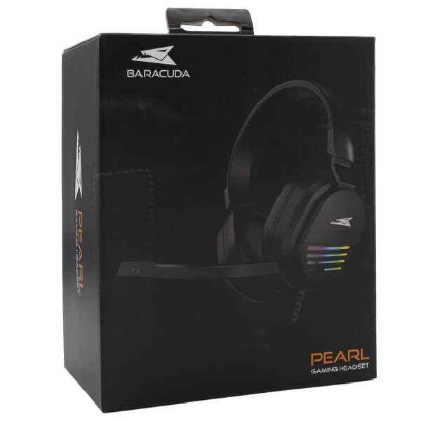 Baracuda Herní sluchátka PEARL pro PC, černé Baracuda Herní sluchátka PEARL pro PC, černé