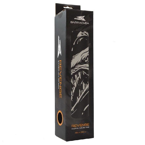 Baracuda Mousepad REVENGE, 750 x 350 mm, black Baracuda Mousepad REVENGE, 750 x 350 mm, black