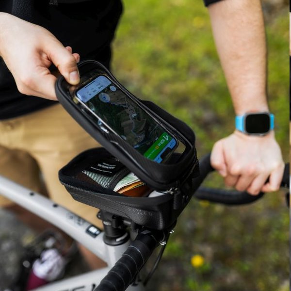 FIXED Odnímatelné pouzdro mobilního telefonu na kolo Bikee Bag, černé FIXED Odnímatelné pouzdro mobilního telefonu na kolo Bikee Bag, černé