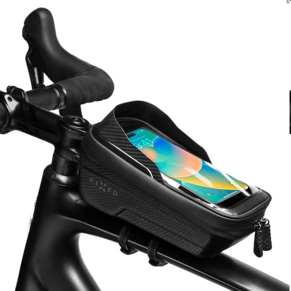 FIXED Odnímatelné pouzdro mobilního telefonu na kolo Bikee Bag, černé FIXED Odnímatelné pouzdro mobilního telefonu na kolo Bikee Bag, černé