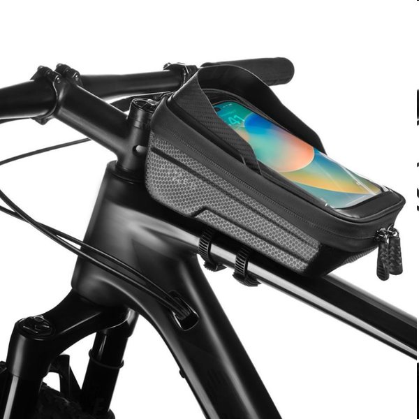 FIXED Odnímatelné pouzdro mobilního telefonu na kolo Bikee Bag, černé FIXED Odnímatelné pouzdro mobilního telefonu na kolo Bikee Bag, černé