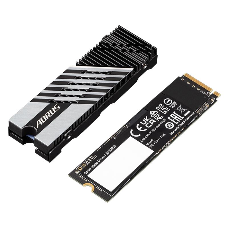 Gigabyte AORUS 7300 SSD 1TB M.2 NVMe Gen4 (PS5 Ready) 7300/6000 MBps Gigabyte AORUS 7300 SSD 1TB M.2 NVMe Gen4 (PS5 Ready) 7300/6000 MBps