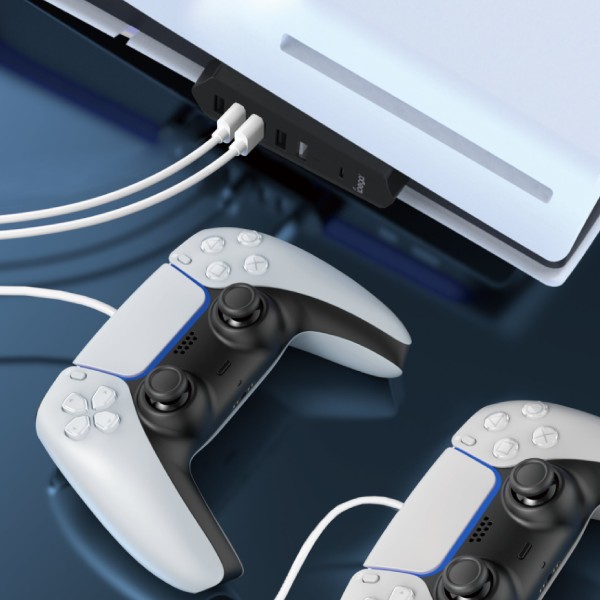 iPega P5S003 USB/USB-C HUB pro PS5 Slim/PS5 Pro Black iPega P5S003 USB/USB-C HUB pro PS5 Slim/PS5 Pro Black