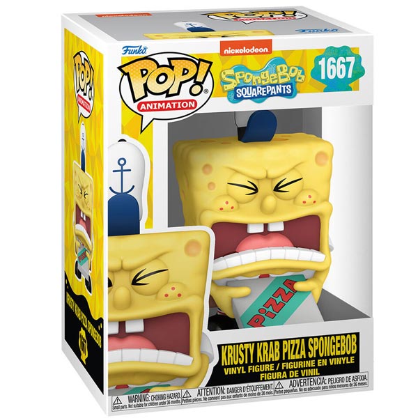POP! Animation: Krusty Krab Pizza Spongebob (Sponge Bob) POP! Animation: Krusty Krab Pizza Spongebob (Sponge Bob)