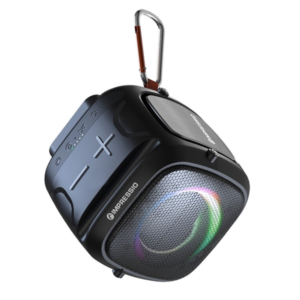 Repro C-TECH Impressio Qubis mini, SD, USB, BT, AUX-IN, FM rádio, TWS, IPX6, RGB Repro C-TECH Impressio Qubis mini, SD, USB, BT, AUX-IN, FM rádio, TWS, IPX6, RGB