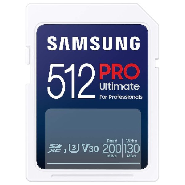 Samsung SDXC 512 GB PRO Ultimate + USB adaptér Samsung SDXC 512 GB PRO Ultimate + USB adaptér