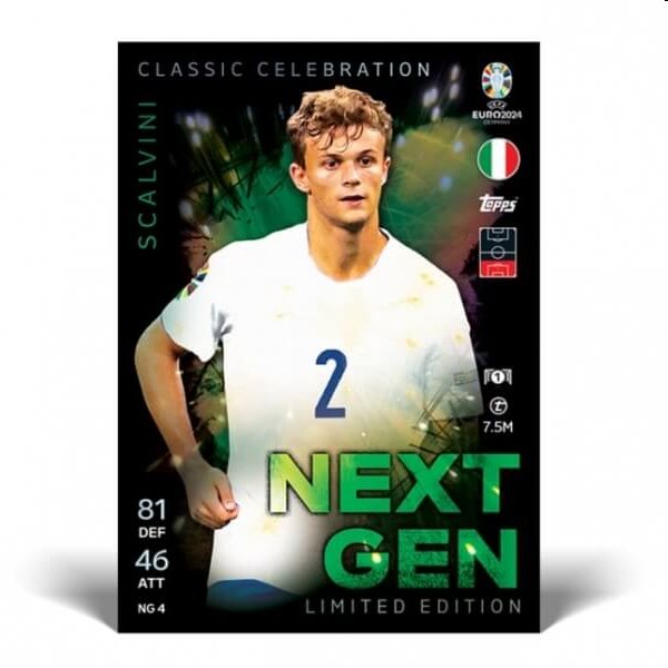 Topps EURO 2024 Mega Tin 2 Next Gen Topps EURO 2024 Mega Tin 2 Next Gen