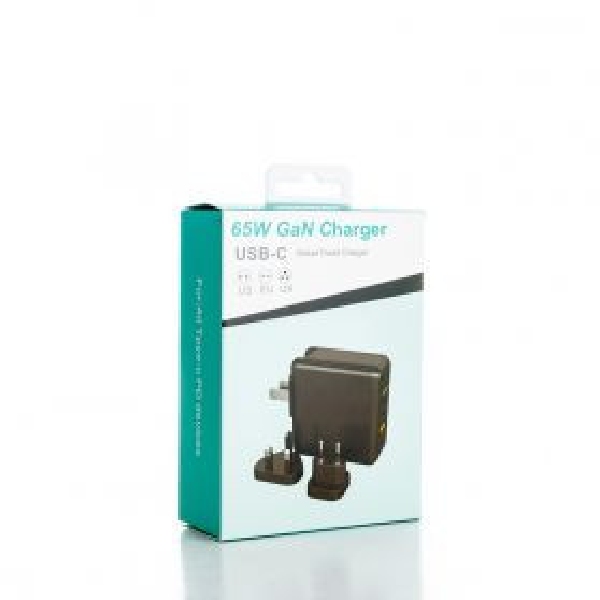 ER POWER síťový nabíječka GaN USB-C, 65 W, bílá ER POWER síťový nabíječka GaN USB-C, 65 W, bílá