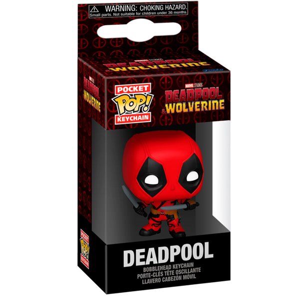 POP! Kľúčenka Deadpool & Wolverine: Deadpool (Marvel) POP! Kľúčenka Deadpool & Wolverine: Deadpool (Marvel)