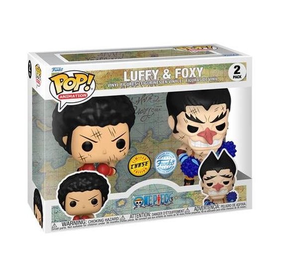 POP! 2 Pack Animation: Monkey D.Luffy and Foxy (One Piece) Special Edition CHASE POP! 2 Pack Animation: Monkey D.Luffy and Foxy (One Piece) Special Edition CHASE