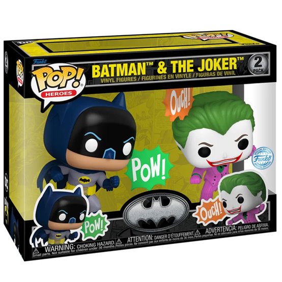 POP! 2 Pack Heroes: Batman & The Joker 1985 (DC) Special Edition POP! 2 Pack Heroes: Batman & The Joker 1985 (DC) Special Edition