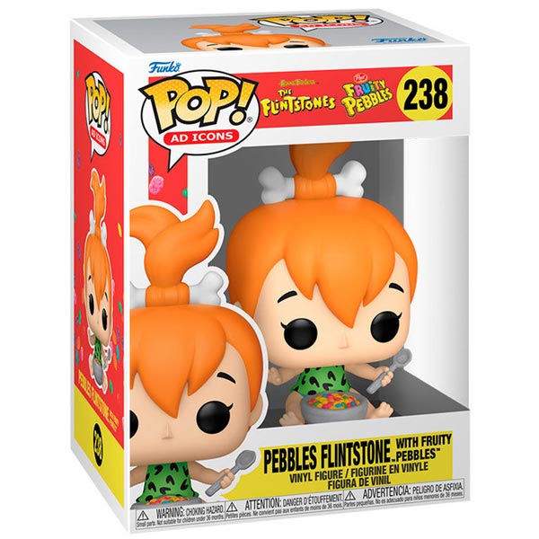 POP! Ad Icons: Pebbles Flintstone with Fruit Pebbles (The Flintstones) POP! Ad Icons: Pebbles Flintstone with Fruit Pebbles (The Flintstones)
