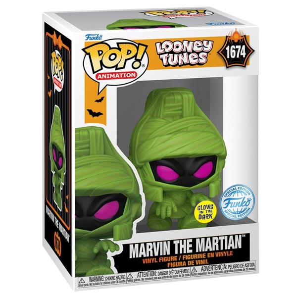 POP! Animation: Marvin the Martian (Looney Tunes) Special Edition (Glows in The Dark) POP! Animation: Marvin the Martian (Looney Tunes) Special Edition (Glows in The Dark)