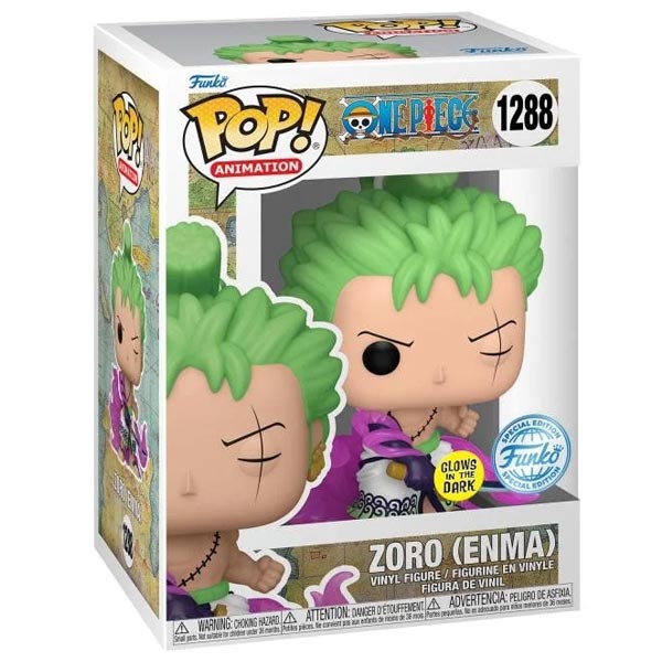 POP! Animation: Zoro Enma (One Piece) Special Edition (Glows in The Dark) POP! Animation: Zoro Enma (One Piece) Special Edition (Glows in The Dark)