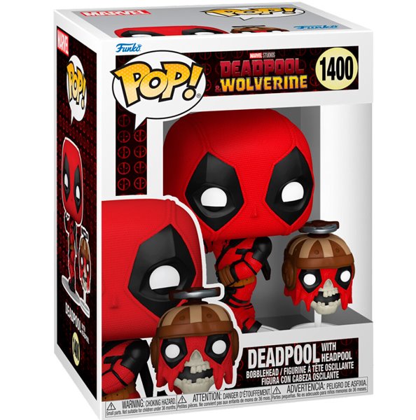 POP! Deadpool & Wolverine: Deadpool with Headpool (Marvel) POP! Deadpool & Wolverine: Deadpool with Headpool (Marvel)