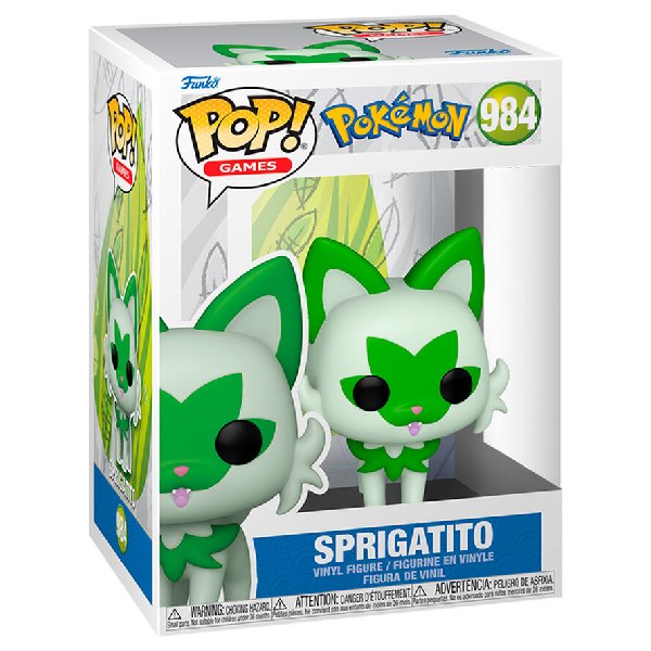 POP! Games: Sprigatito (Pokémon) POP! Games: Sprigatito (Pokémon)