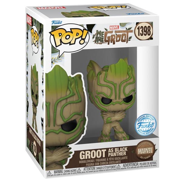 POP! Groot as black panther (We Are Groot) (Marvel) Special Edition POP! Groot as black panther (We Are Groot) (Marvel) Special Edition
