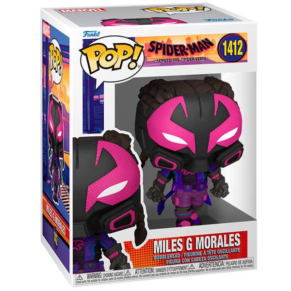 POP! Miles G Morales (Spiderman Across the Spider-Verse) Marvel POP! Miles G Morales (Spiderman Across the Spider-Verse) Marvel