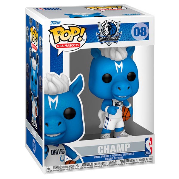 POP! NBA Mascots: Champ (NBA Mavericks) POP! NBA Mascots: Champ (NBA Mavericks)