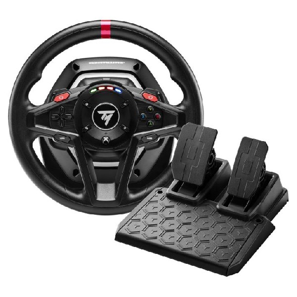 Sada volantu Thrustmaster T128 a pedálů + řadící páka pro Xbox a PC Sada volantu Thrustmaster T128 a pedálů + řadící páka pro Xbox a PC