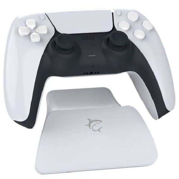 White Shark stojan pro PS5 ovladač, bílý White Shark stojan pro PS5 ovladač, bílý