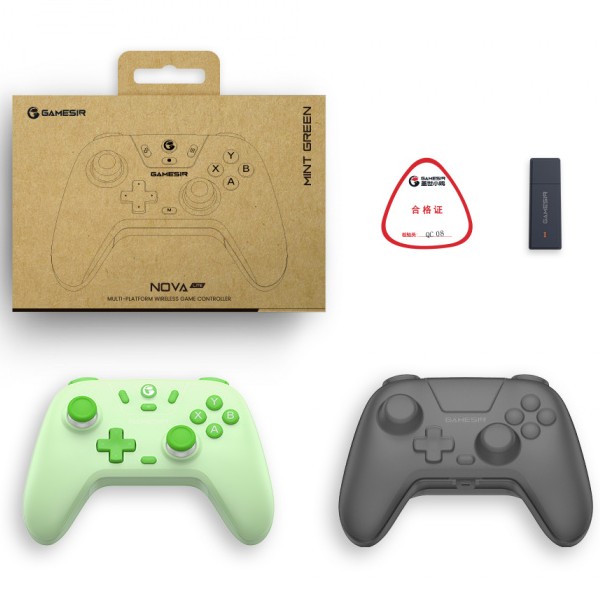 GameSir Nova Lite multiplatformový bezdrátový ovladač, zelený GameSir Nova Lite multiplatformový bezdrátový ovladač, zelený