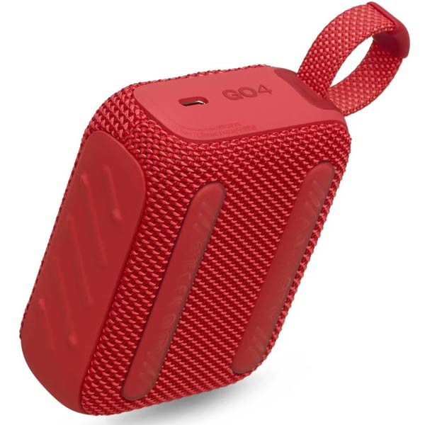 JBL GO 4 prenosný reproduktor, červený JBL GO 4 prenosný reproduktor, červený