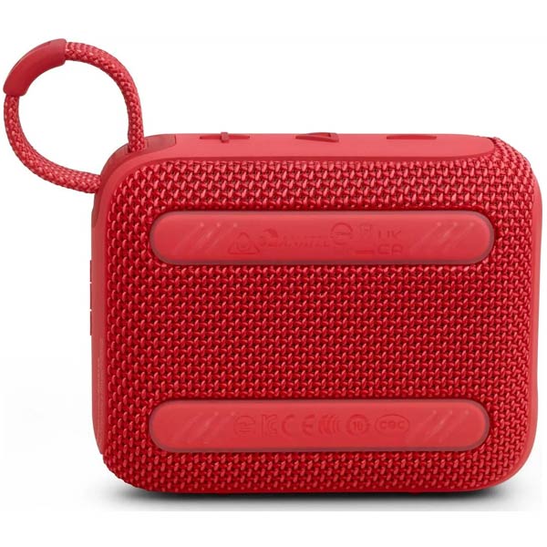 JBL GO 4 prenosný reproduktor, červený JBL GO 4 prenosný reproduktor, červený