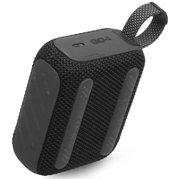 JBL GO 4 prenosný reproduktor, černý JBL GO 4 prenosný reproduktor, černý