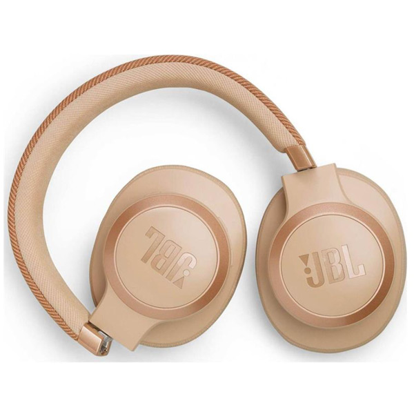 JBL Live 770NC bezdrátové sluchátka, pískové JBL Live 770NC bezdrátové sluchátka, pískové